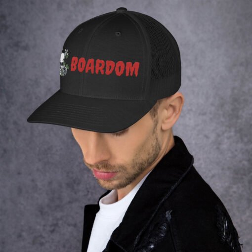 Buy Boardom Flowers are nice cool trucker hat Online at Best Prices - Image 2