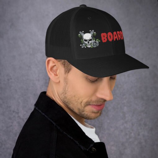 Buy Boardom Flowers are nice cool trucker hat Online at Best Prices - Image 3