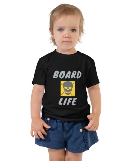 toddler staple tee black