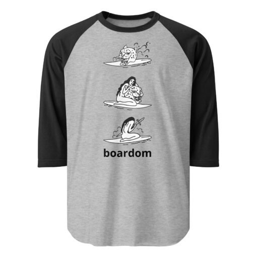 sleeve shirt heather grey black
