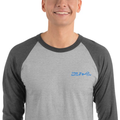 Crispy J's 3/4 sleeve raglan shirt - Image 12