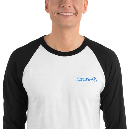 Crispy J's 3/4 sleeve raglan shirt - Image 14