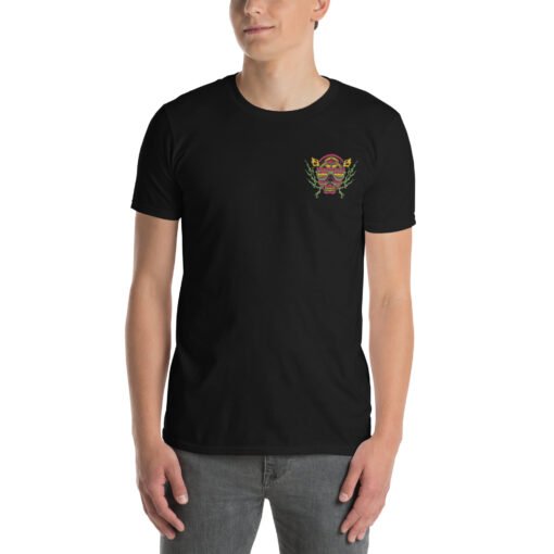 Buy BU On The Mind Embroidered basic short sleeve t shirt Online at Best Prices