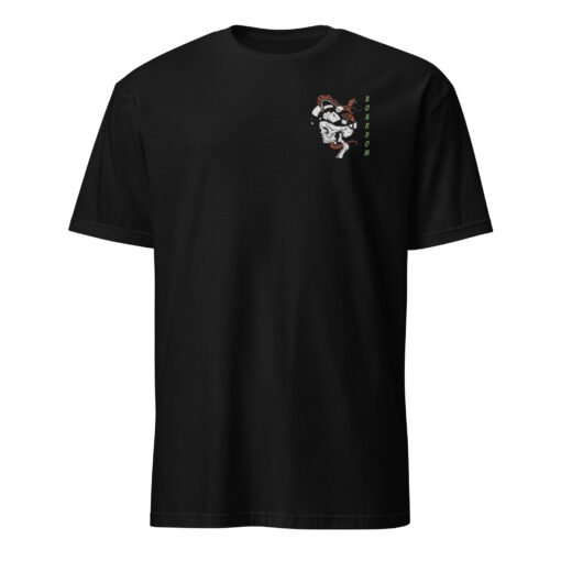 Buy boardom Snaked Logo fitted short sleeve t shirt Online at Best Prices - Image 2