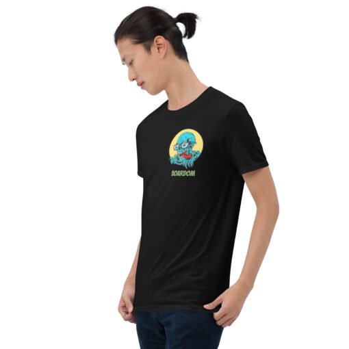 Buy Boardom Sick With It Short-Sleeve cool t shirt for men Online at Best Prices - Image 2