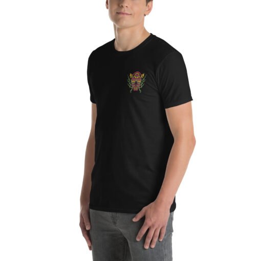 Buy BU On The Mind Embroidered basic short sleeve t shirt Online at Best Prices - Image 2