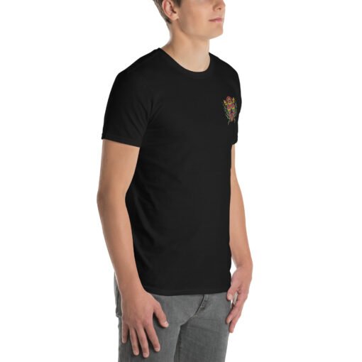 Buy BU On The Mind Embroidered basic short sleeve t shirt Online at Best Prices - Image 4