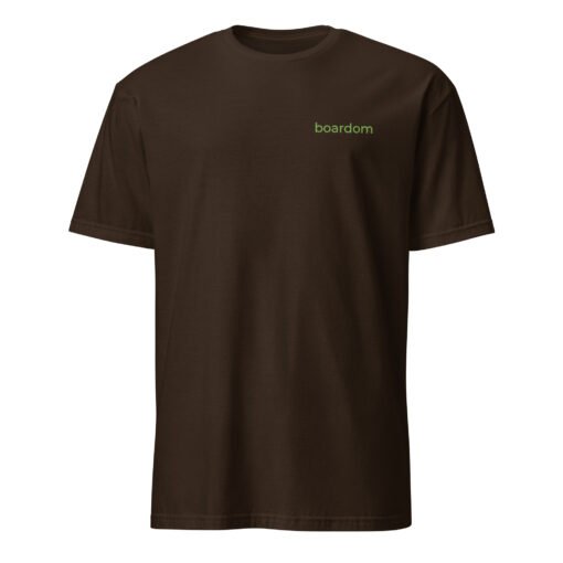 boardom Embroidered Short-Sleeve Unisex T-Shirt - Image 10