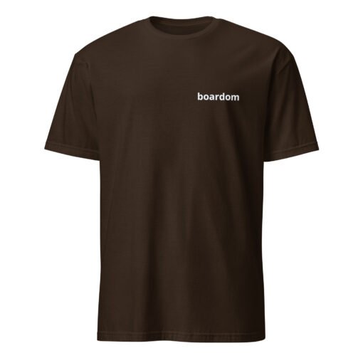 Buy Boardom Short-Sleeve Unisex cotton t shirt Online at Best Prices - Image 10