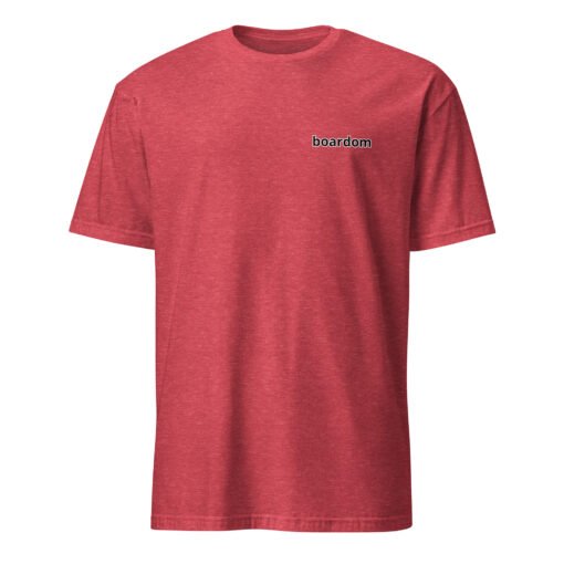 boardom Flowers are Nice duo Short-Sleeve Unisex T-Shirt - Image 29