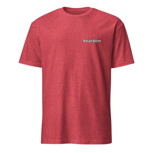tshirt heather red