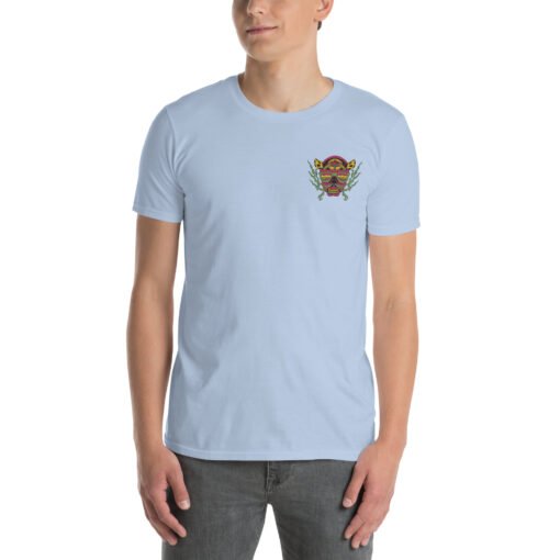 Buy BU On The Mind Embroidered basic short sleeve t shirt Online at Best Prices - Image 29