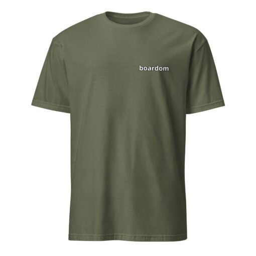 Buy Boardom Short-Sleeve Unisex cotton t shirt Online at Best Prices - Image 22
