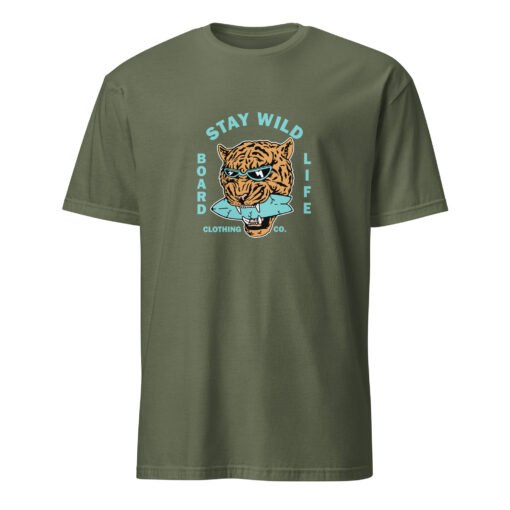 Buy Stay Wild Short-Sleeve Unisex modern t shirt Online at Best Prices - Image 21