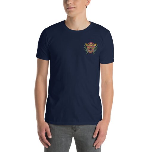 Buy BU On The Mind Embroidered basic short sleeve t shirt Online at Best Prices - Image 5