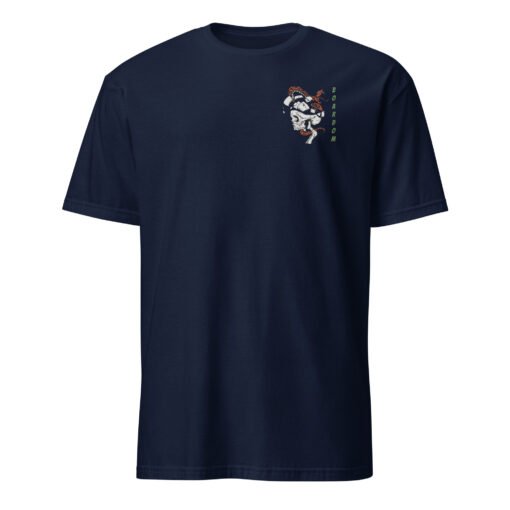 Buy boardom Snaked Logo fitted short sleeve t shirt Online at Best Prices - Image 6