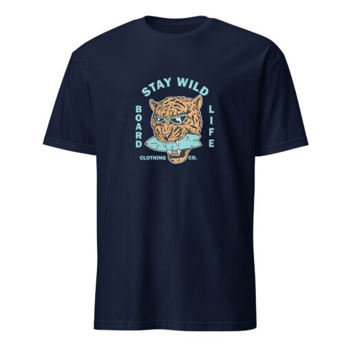 Buy Stay Wild Short-Sleeve Unisex modern t shirt Online at Best Prices - Image 6