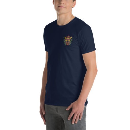 Buy BU On The Mind Embroidered basic short sleeve t shirt Online at Best Prices - Image 8