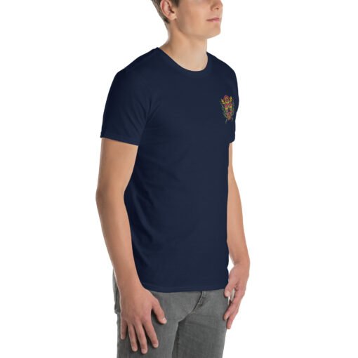Buy BU On The Mind Embroidered basic short sleeve t shirt Online at Best Prices - Image 7