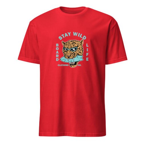 Buy Stay Wild Short-Sleeve Unisex modern t shirt Online at Best Prices - Image 14