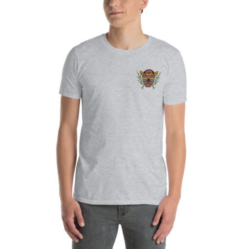 Buy BU On The Mind Embroidered basic short sleeve t shirt Online at Best Prices - Image 33