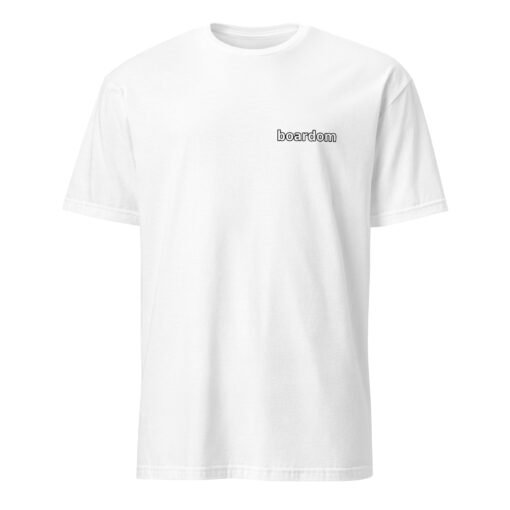 Buy Boardom Short-Sleeve Unisex cotton t shirt Online at Best Prices - Image 49