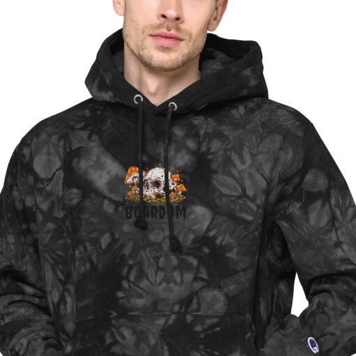 Buy Boardom Champion tie dye hoodie Online at Best Prices - Image 10