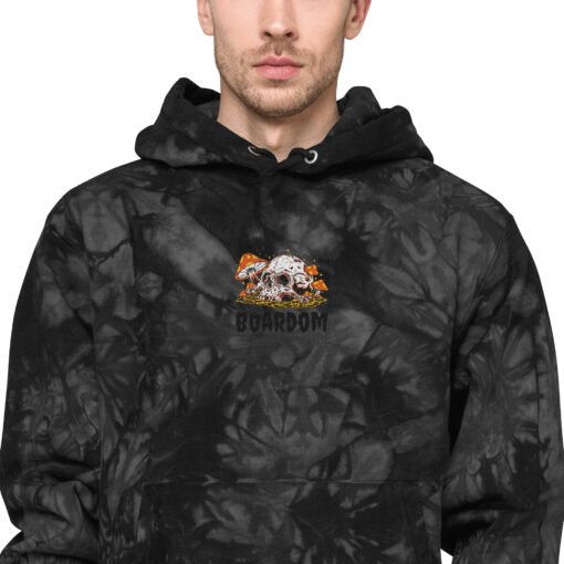 Buy Boardom Champion tie dye hoodie Online at Best Prices - Image 4