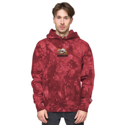 Buy Boardom Champion tie dye hoodie Online at Best Prices - Image 21