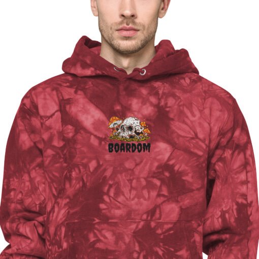 Buy Boardom Champion tie dye hoodie Online at Best Prices - Image 17