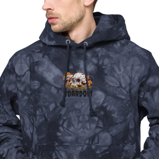 Buy Boardom Champion tie dye hoodie Online at Best Prices - Image 12