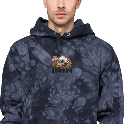 Buy Boardom Champion tie dye hoodie Online at Best Prices - Image 11