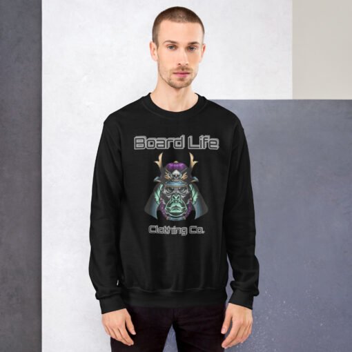 crew neck sweatshirt black