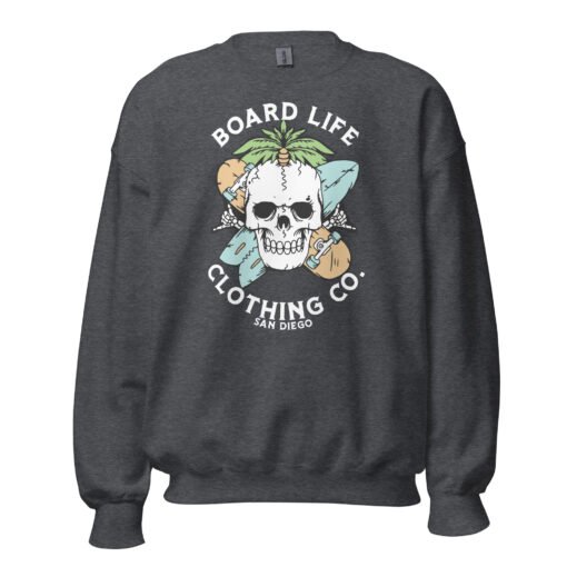 Buy Board For Life Logo Unisex casual sweatshirt Online at Best Prices - Image 18