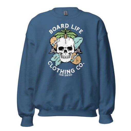 Buy Board For Life Logo Unisex casual sweatshirt Online at Best Prices - Image 22