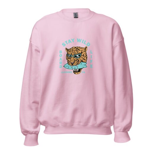 Board Life Stay Wild Unisex Sweatshirt - Image 33