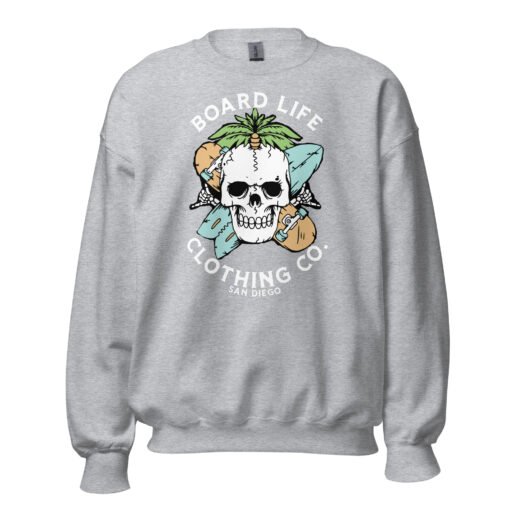 Buy Board For Life Logo Unisex casual sweatshirt Online at Best Prices - Image 33