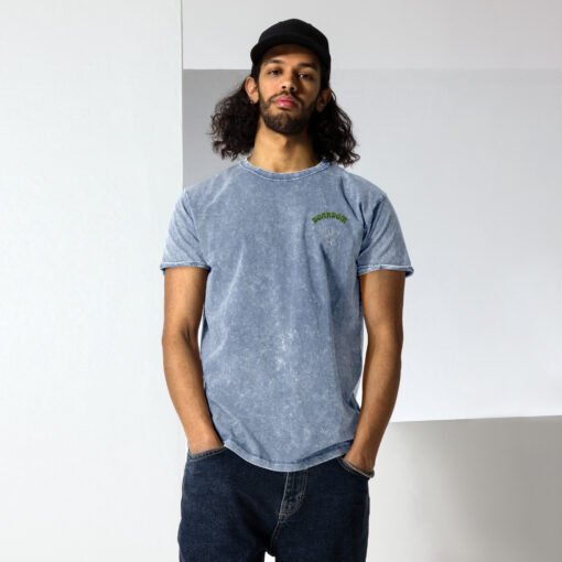 Buy Boardom Shaka Embroidery Acid-Wash mens t shirt short sleeve Online at Best Prices - Image 11