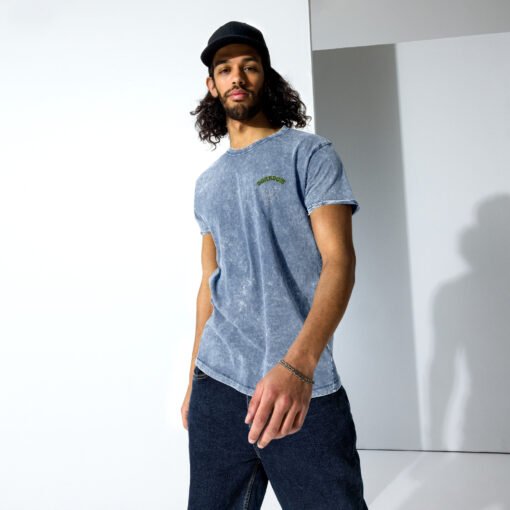 Buy Boardom Shaka Embroidery Acid-Wash mens t shirt short sleeve Online at Best Prices - Image 12