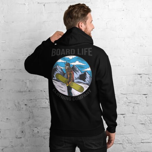 Buy Snow Shred Unisex warm hoodie Online at Best Prices - Image 2
