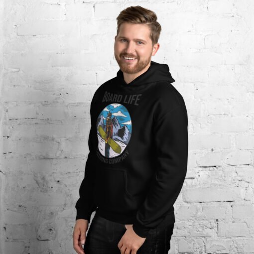 Buy Snow Shred Unisex warm hoodie Online at Best Prices - Image 3