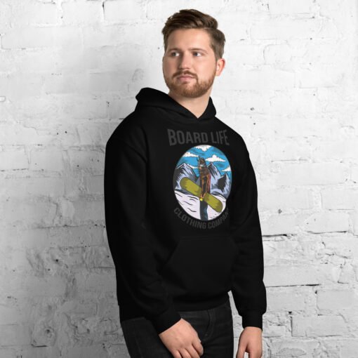 Buy Snow Shred Unisex warm hoodie Online at Best Prices - Image 4
