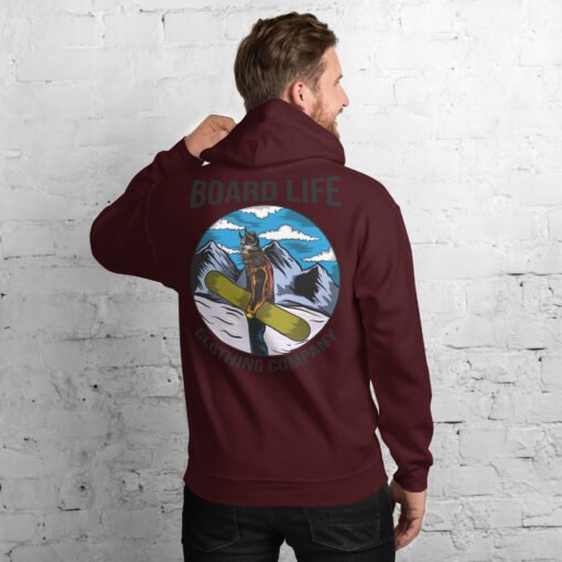Buy Snow Shred Unisex warm hoodie Online at Best Prices - Image 10