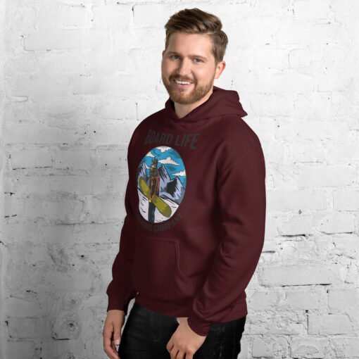 Buy Snow Shred Unisex warm hoodie Online at Best Prices - Image 11