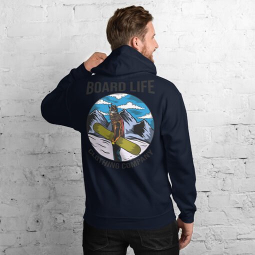 Buy Snow Shred Unisex warm hoodie Online at Best Prices - Image 6
