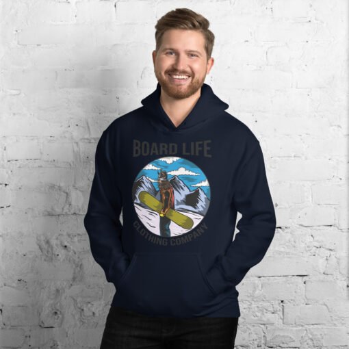 Buy Snow Shred Unisex warm hoodie Online at Best Prices - Image 5