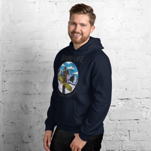 Buy Snow Shred Unisex warm hoodie Online at Best Prices - Image 7