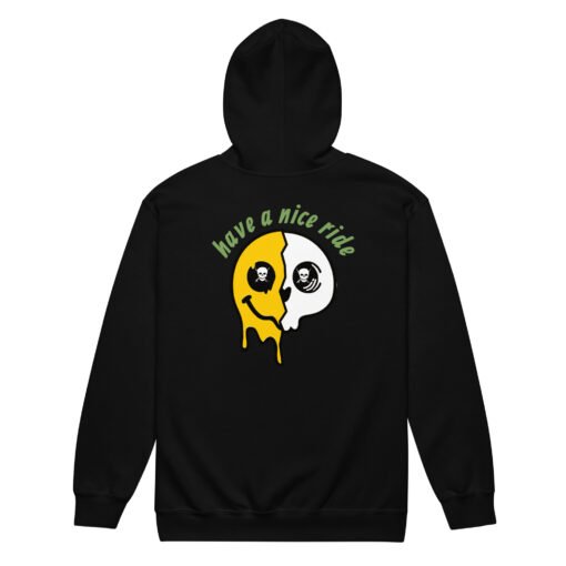 Buy Boardom have a nice ride heavy blend mens zip up hoodie Online at Best Prices - Image 7