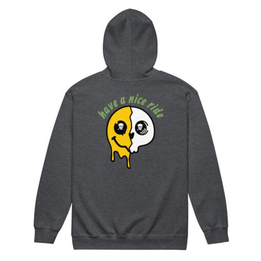 Buy Boardom have a nice ride heavy blend mens zip up hoodie Online at Best Prices - Image 11