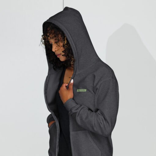 Buy Boardom have a nice ride heavy blend mens zip up hoodie Online at Best Prices - Image 4